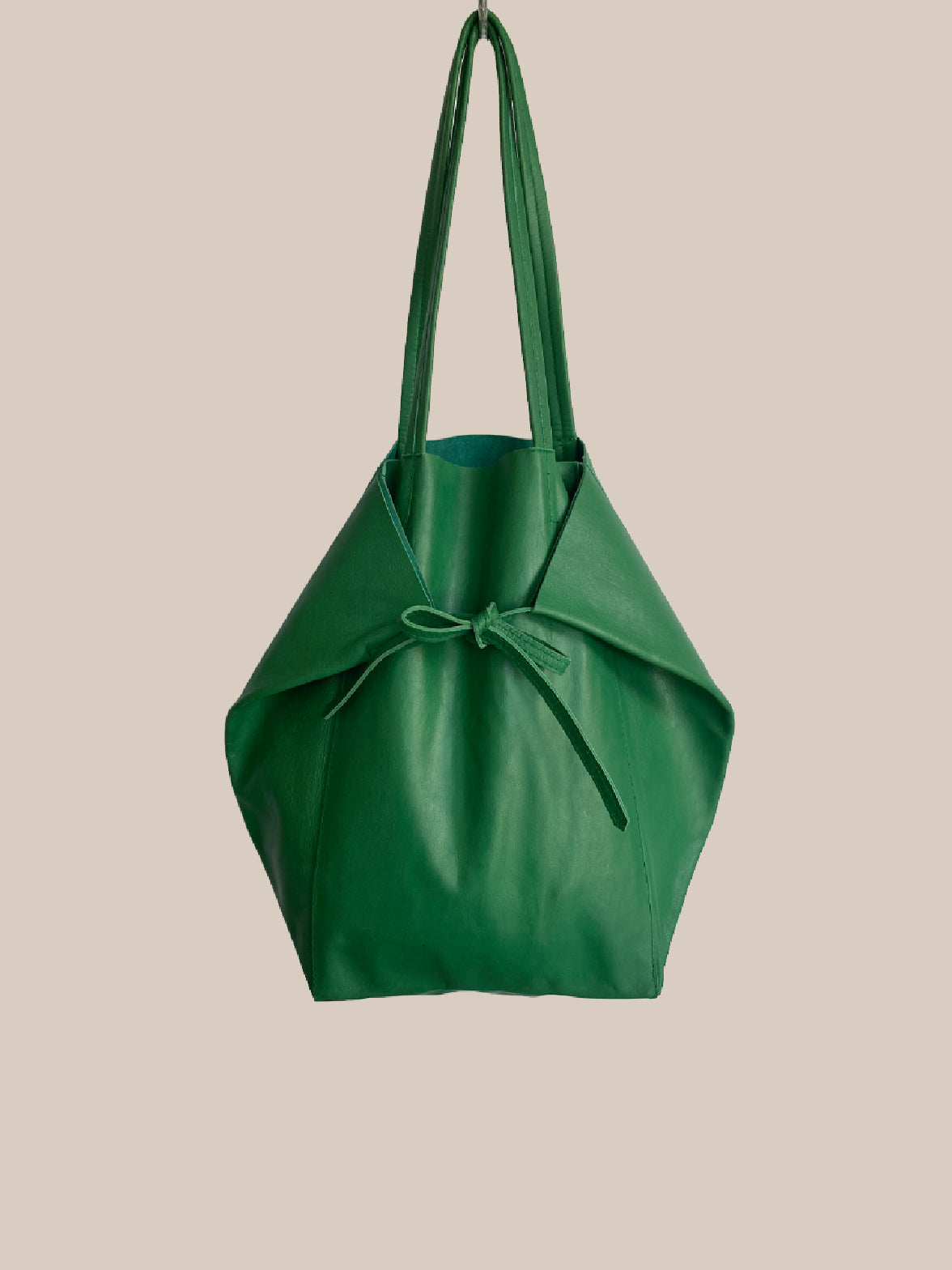 Pyramid Bag (small) in Green